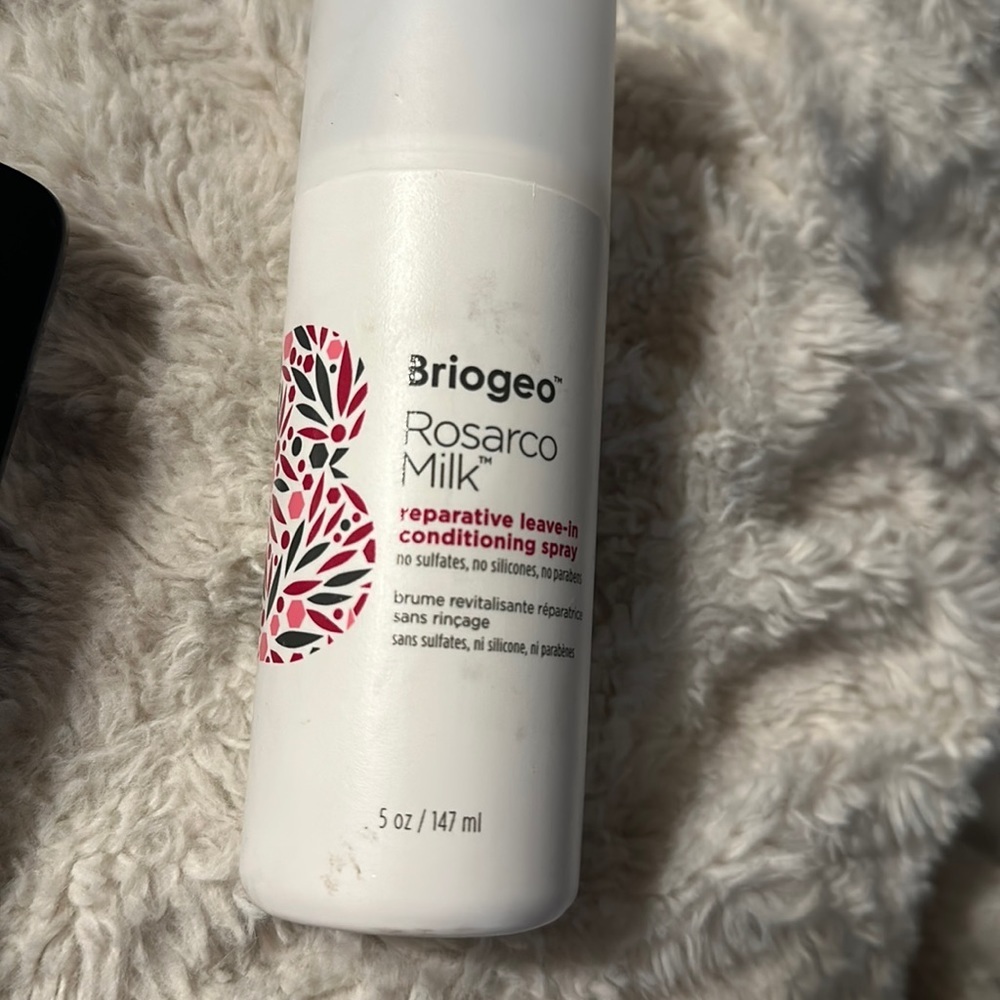Briogeo Rosarco Milk Reparative Leave In Conditioning Spray 5oz NIP